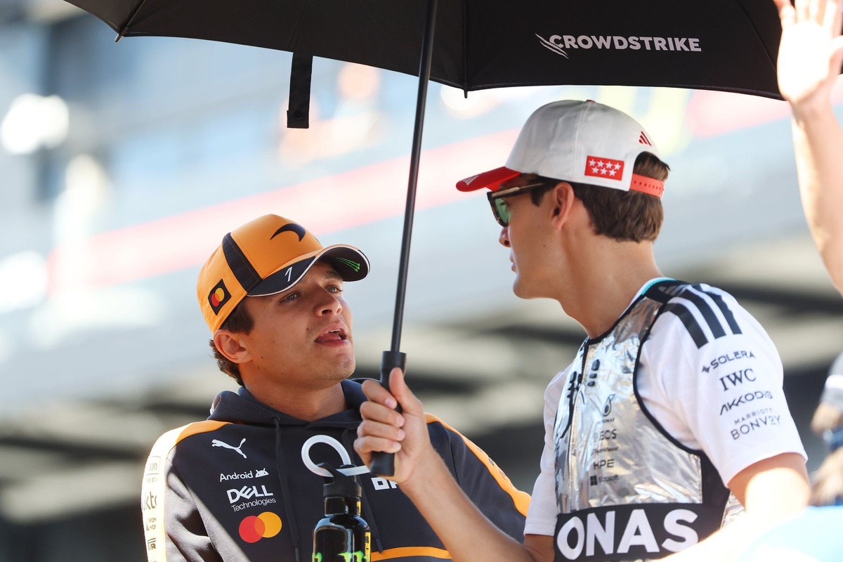 Why Norris doesn’t buy Russell’s driving style theory