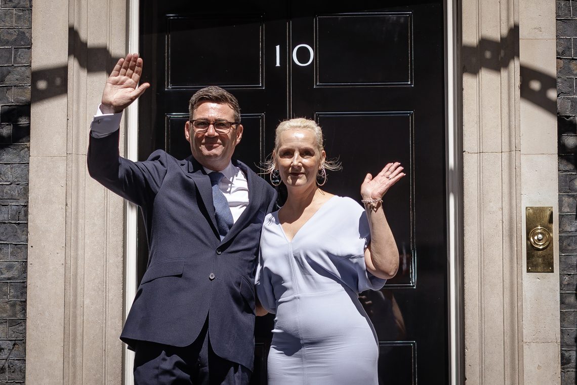 Andy Burnham and Frankie van Heel 