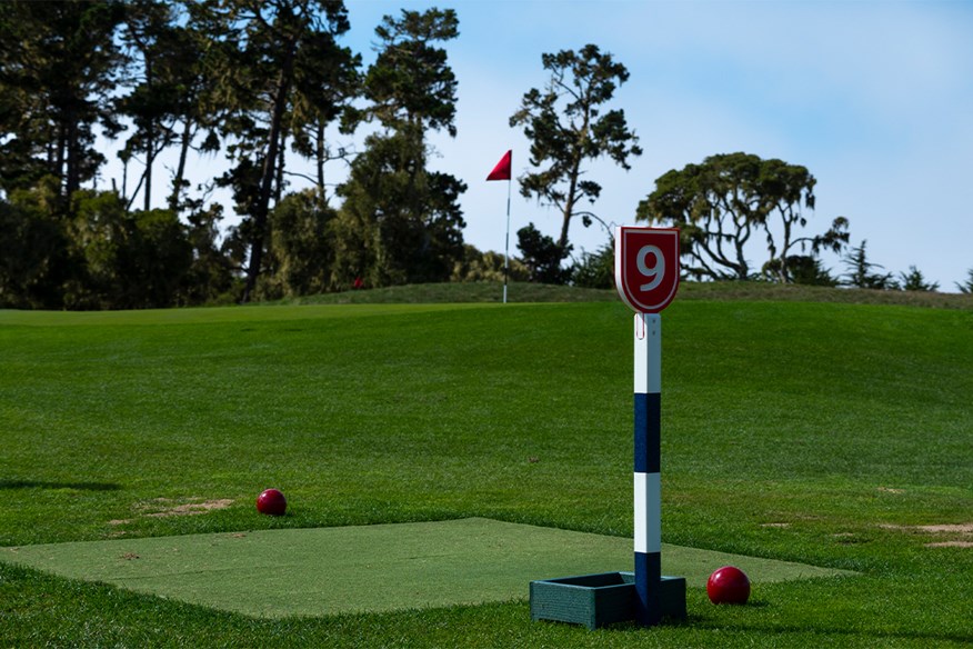 Artificial grass could become a staple on golf courses in the future.