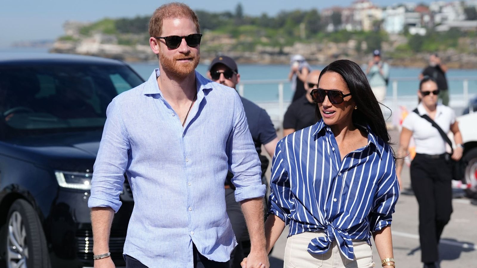 King makes clear Harry and Meghan still not working royals despite UK return