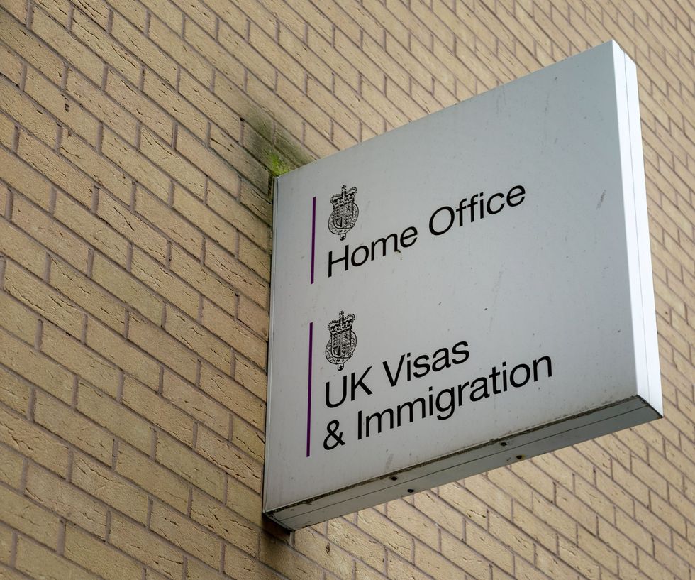 Home Office sign