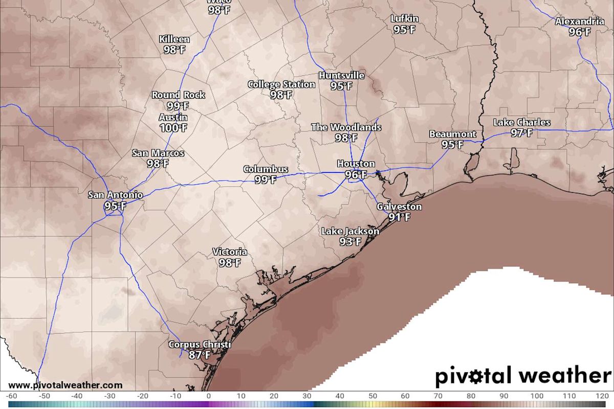 Is another 100-degree day ahead for Central Texas? Here's Wednesday's weather forecast