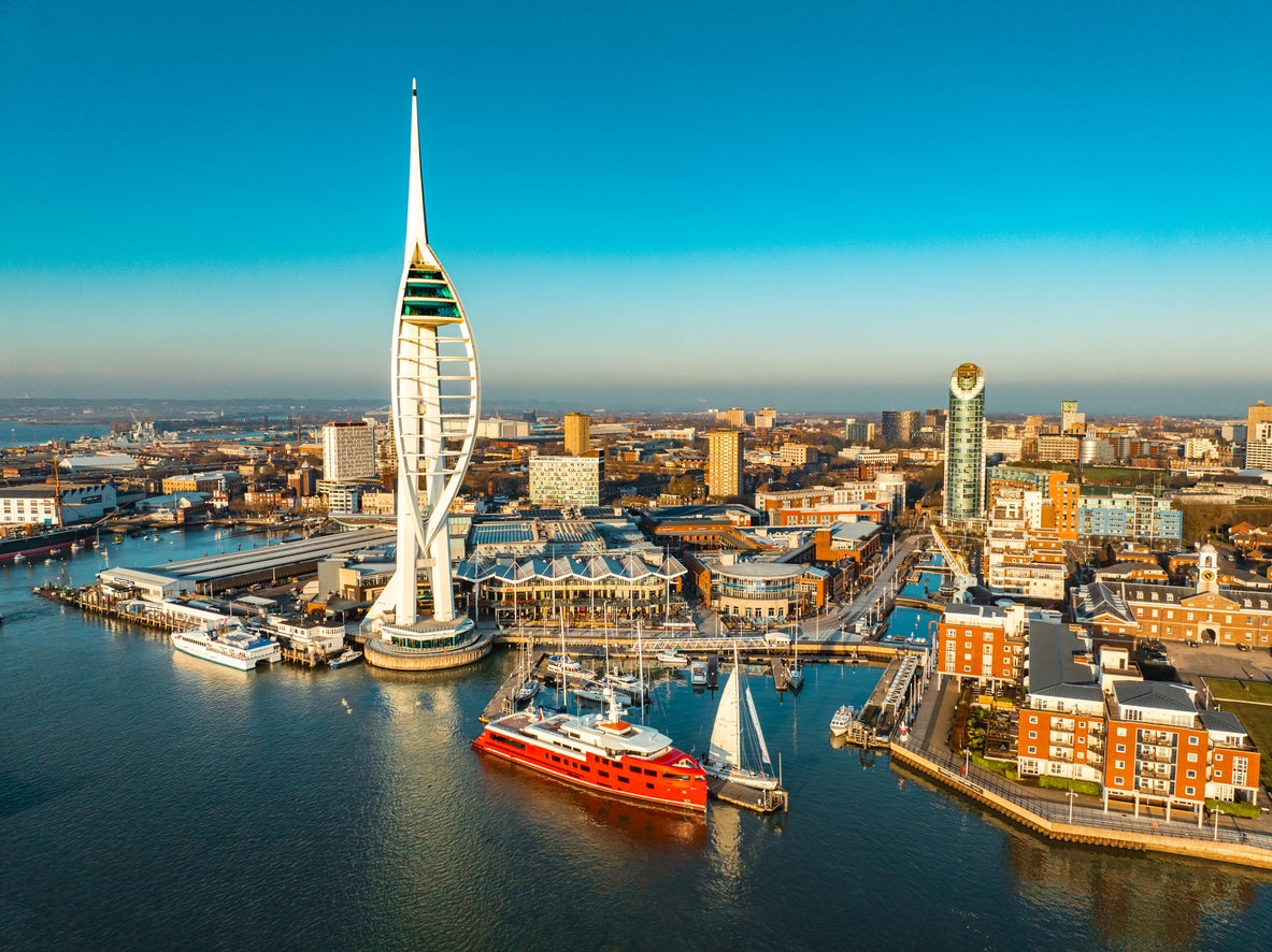 Portsmouth tops the list of cities that are most at risk of overheating