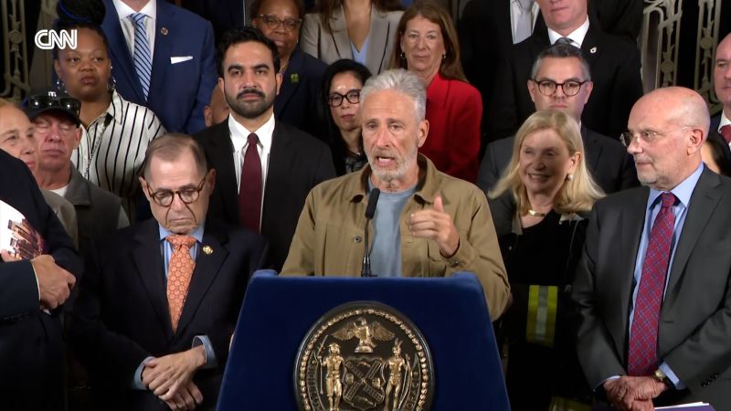 ‘It’s very clear that the city knew’: Jon Stewart speaks out on 9/11 air quality disclosure