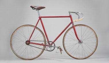 Built exclusively for top pros, this 1950s world title-winning pursuit bike was built by Raleigh's RP department