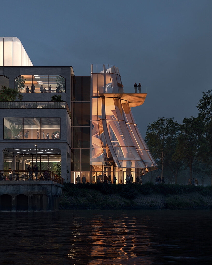 MAD transforms 1923 art deco warehouse into rotterdam's house for dance - 4