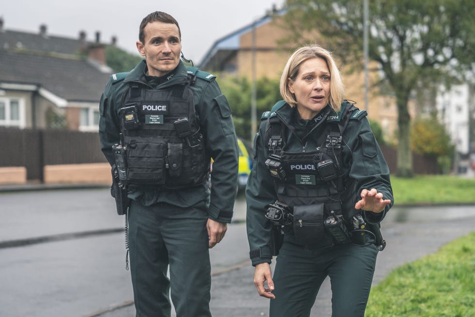 Martin McCann, Sian Brooke, Blue Lights season 2 martin mccann, sian brooke, blue lights season 2