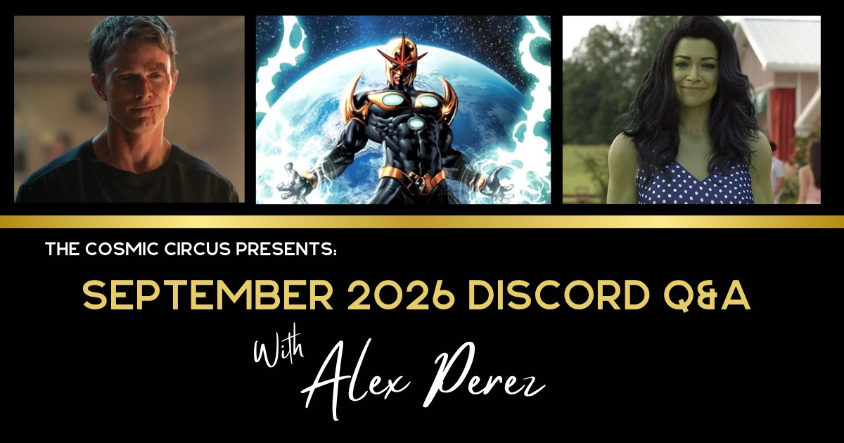 Marvel Studios Q&A with Alex Perez featuring She-Hulk, Daredevil Born again and Nova characters