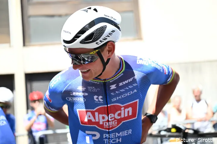 Mathieu van der Poel at the Tour de France 2026