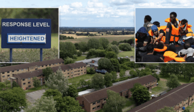 Migrant crisis: The true scale of crime reports at Wethersfield asylum seeker camp revealed
