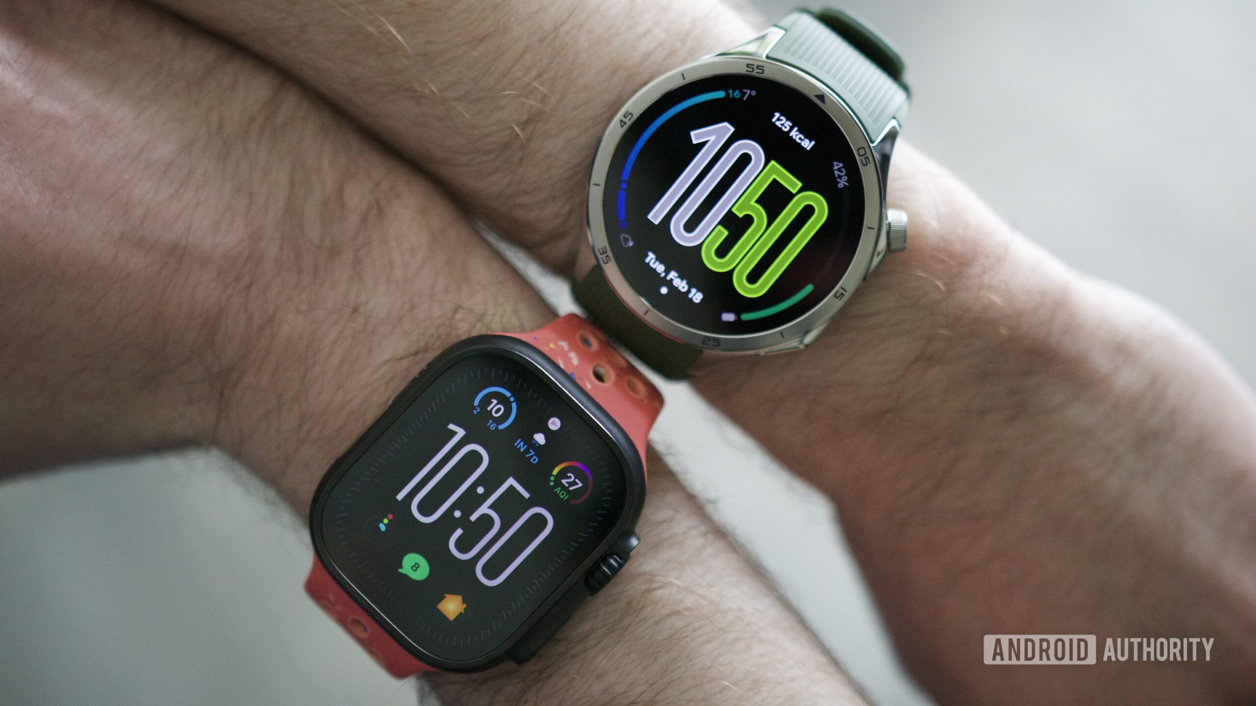 oneplus watch 3 vs apple watch ultra 2 1 OnePlus Watch 3 and Apple Watch Ultra 2.