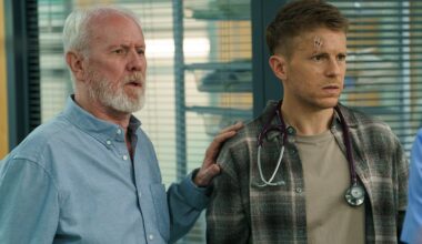 BBC reveals exclusive first-look at Charlie Fairhead and Ethan Hardy's return to Casualty for the 40th anniversary double-bill