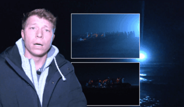 Migrant crisis: Patrick Christys catches massive migrant boat launch from Calais on camera: ‘These are your new neighbours’