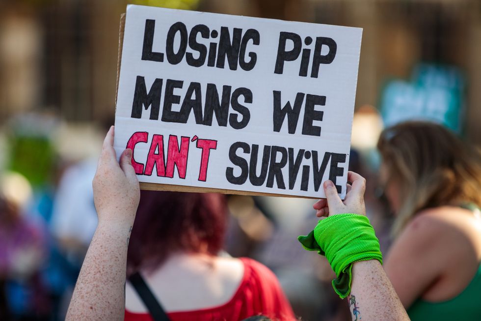 PIP protest