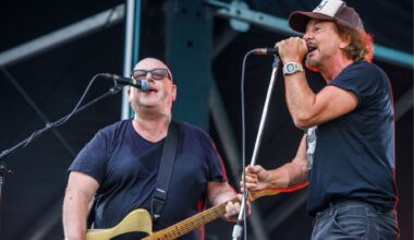 Black Francis of Pixies and Eddie Vedder of Pearl Jam at Ohana Fest 2026