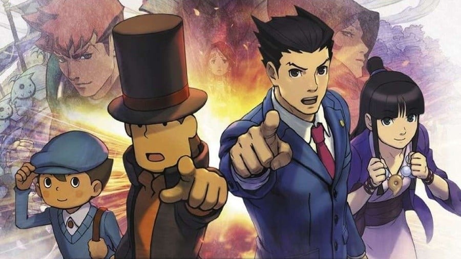 Professor Layton vs Phoenix Wright