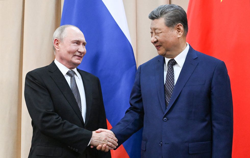 Putin and Xi Jinping