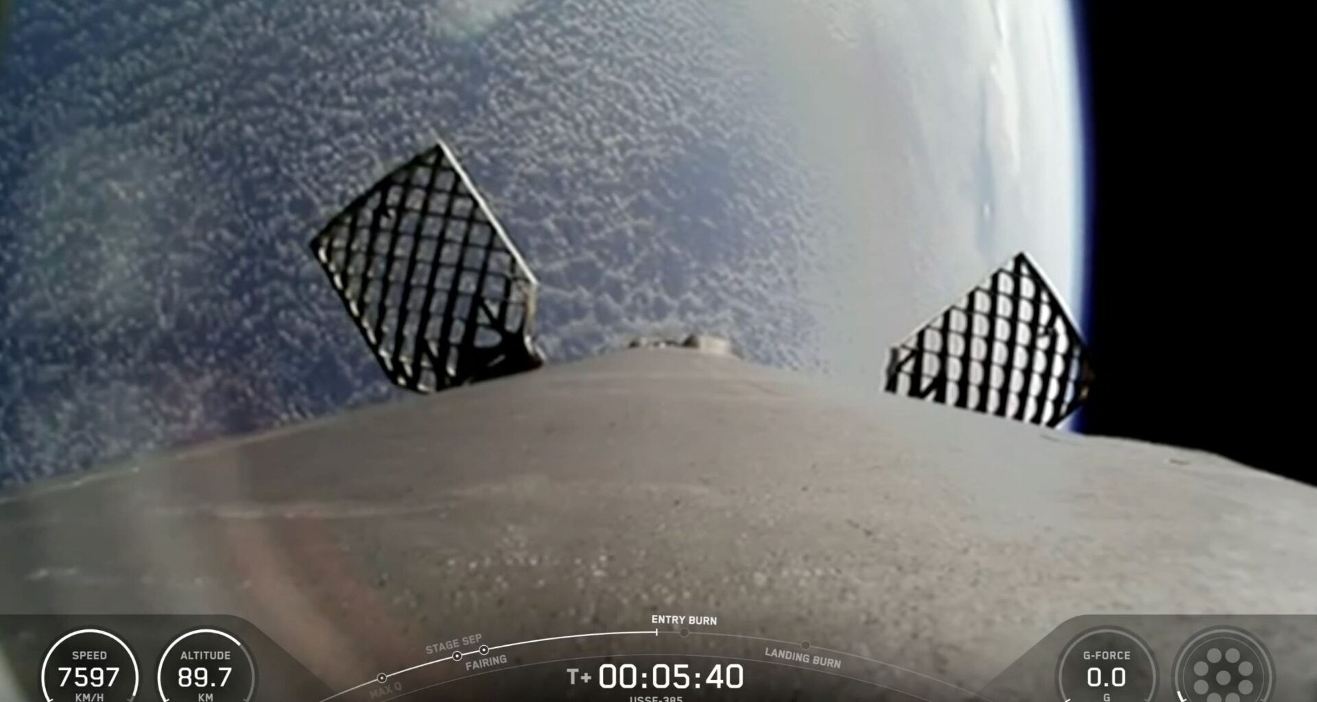SpaceX launches mystery mission for US Space Force from California (photos)