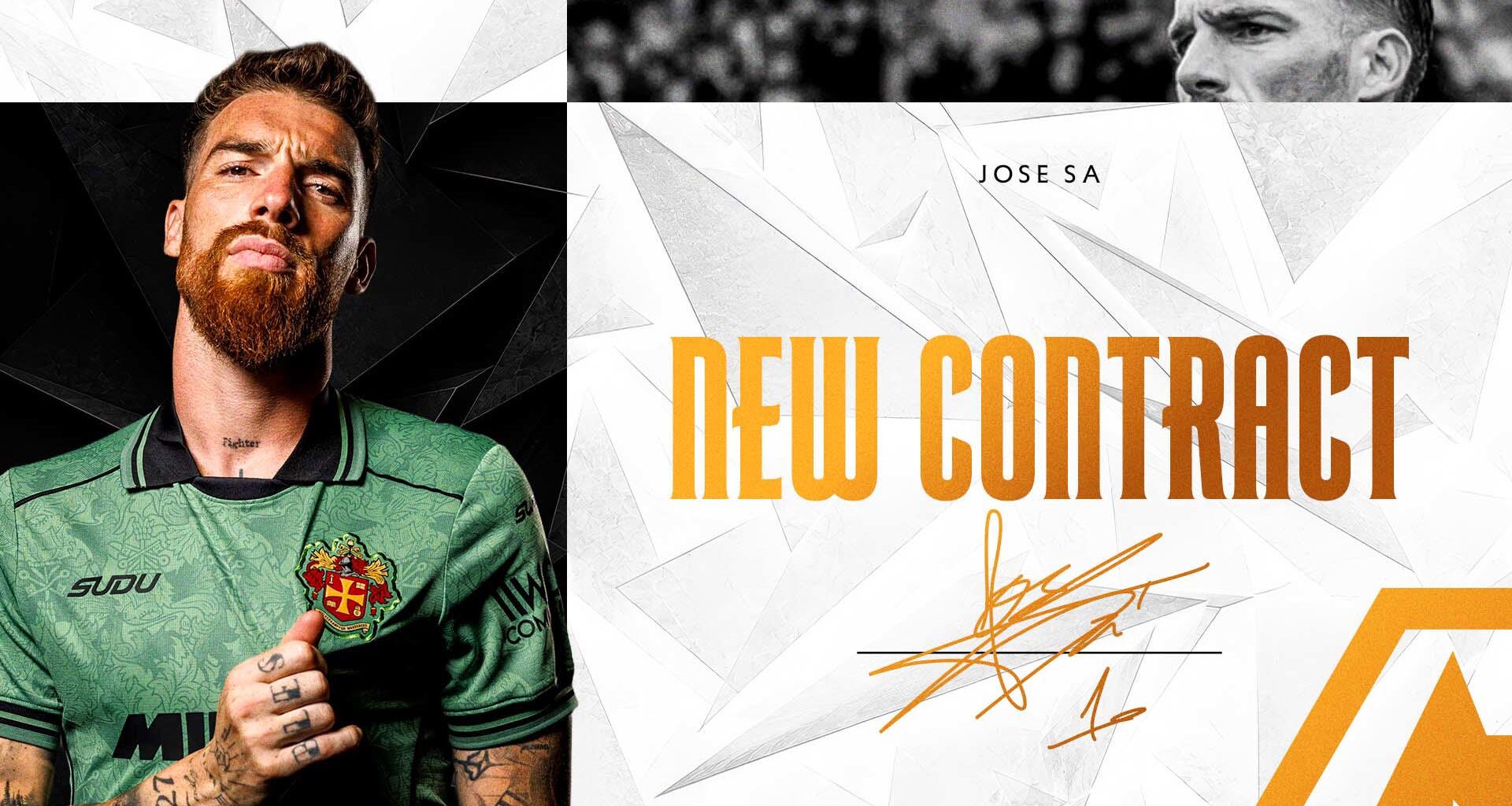 Sa signs new Wolves deal | Men's First-Team | Latest News