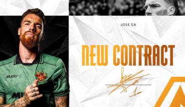Sa signs new Wolves deal | Men's First-Team | Latest News