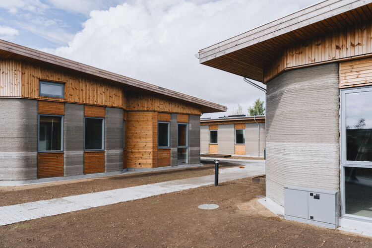 SAGA Space Architects and 3DCP Group Complete 36-Unit 3D-Printed Student Village in Denmark - Image 1 of 16
