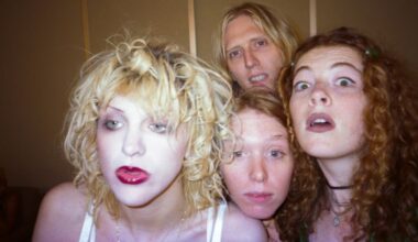 She was a ’90s grunge queen. These are her photos on the road