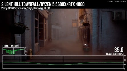 Silent Hill: Townfall PC performance is initially good, even on the modest RTX 4060, but the shader compilation stutter and traversal stutter sour the experience considerably - and improvements must be made.