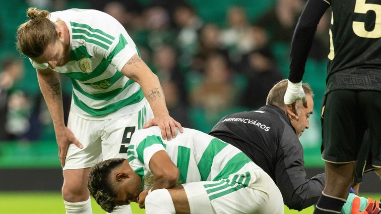Summer signings Camilo Duran (R) and Kasper Hogh have failed to impress in the big games
