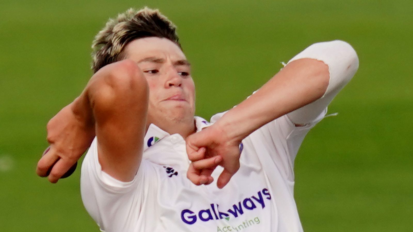 Sussex's Crocombe notched his third five-wicket haul of the season