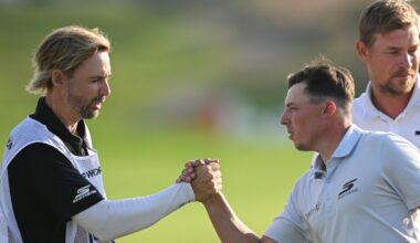 Open de France: England's Matt Fitzpatrick takes five-shot lead into final day as Tommy Fleetwood withdraws with illness | Golf News