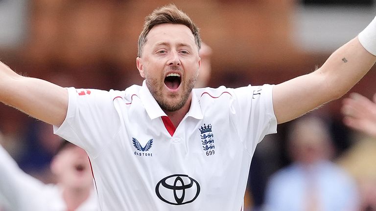 Ollie Robinson flourished for England during a seam-dominated 2026 home summer