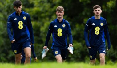 Sam Cleall-Harding, James Wilson and Findlay Curtis all play in the Scottish Premiership and for Scotland U21s
