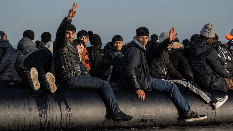 Small boat migrants
