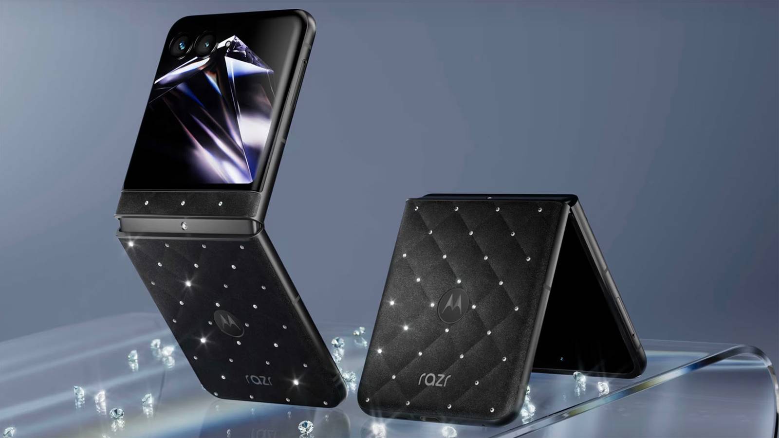 Motorola just released a Swarovski-studded Razr like it's 2006