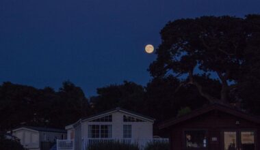 Two Welsh locations named among best places to see Harvest Moon this week