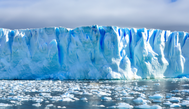 Antarctica holds a continuous record of the air going back 800,000 years, locked in bubbles inside a two-mile column of ice that scientists drilled out one section at a time, so that every atmosphere for eight hundred millennia now sits catalogued on shelves in European laboratories, ancient air trapped in frozen bubbles