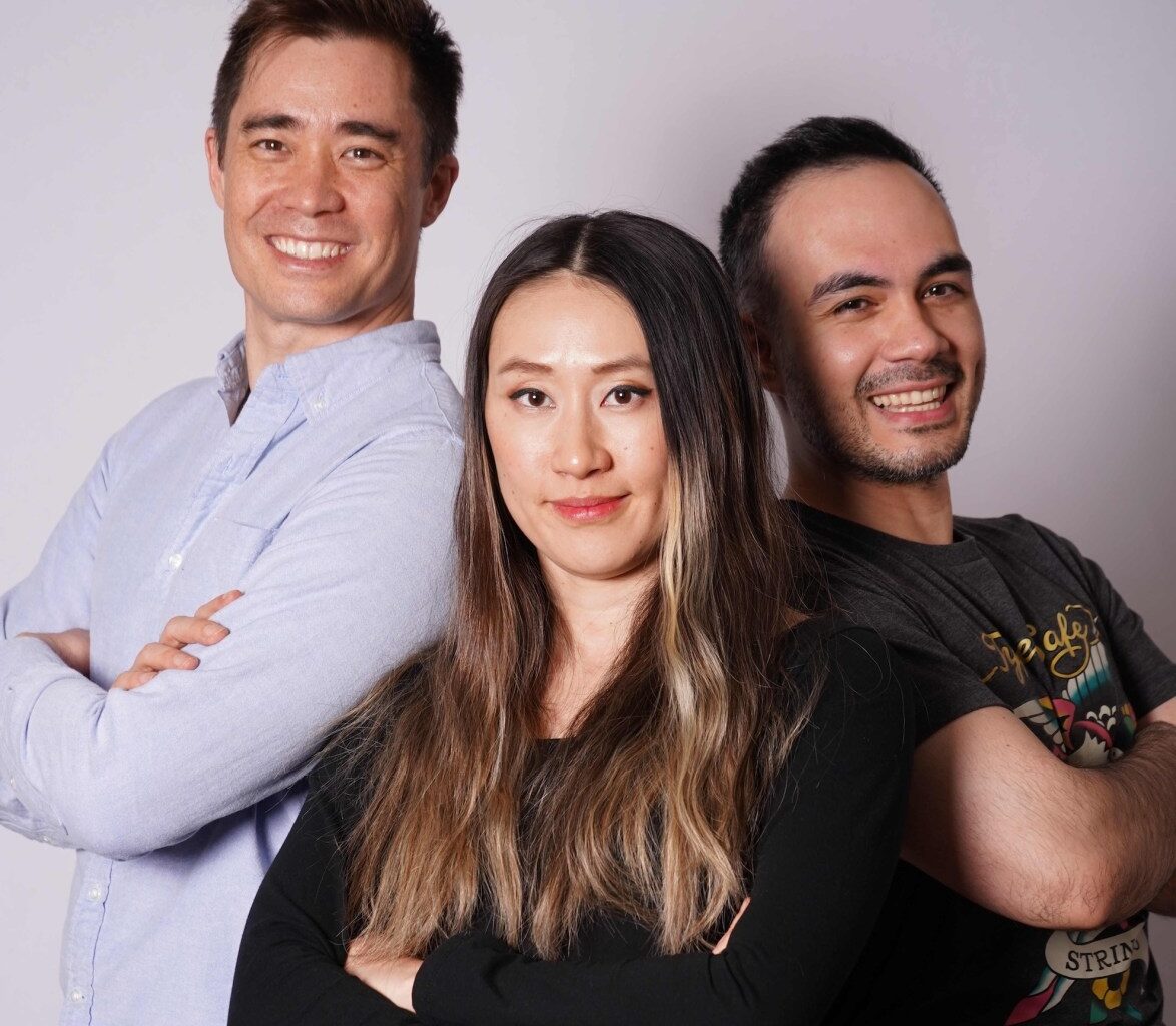 TypeSafe AI co-founders Erik Gafni, Sasha Sheng, and Diogo Almeida.