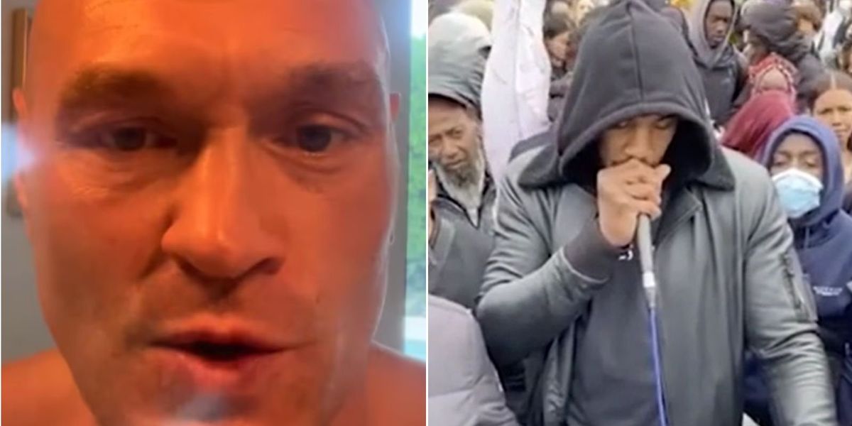 Tyson Fury questions Anthony Joshua’s ‘love’ of England as controversial Black Lives Matter speech dragged up