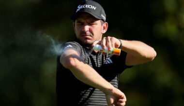Alejandro Tosti's caddie quits midway through first round in Asheville