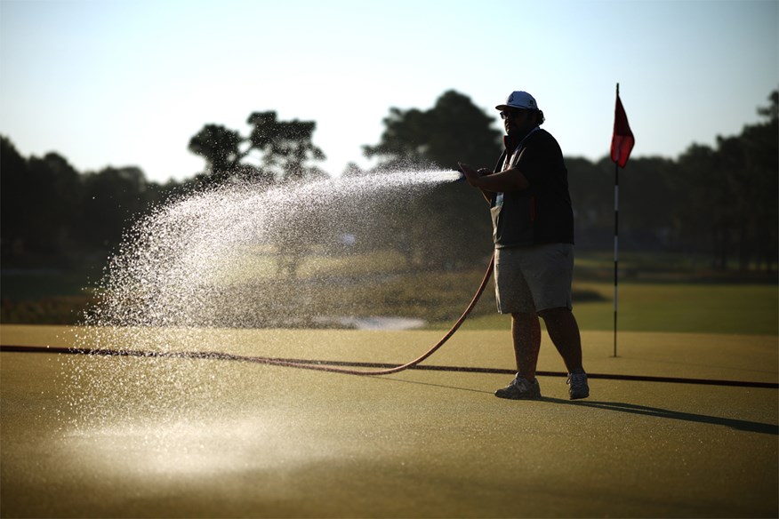 Golf courses are under increasing pressure to find their own water supply.