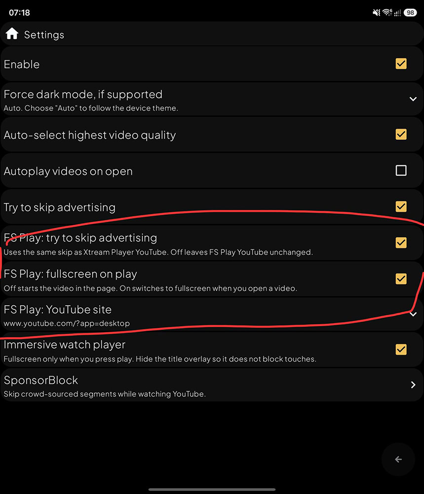 xtream player 1.7.50 update youtube options image xtream player 1.7.50 update youtube options image