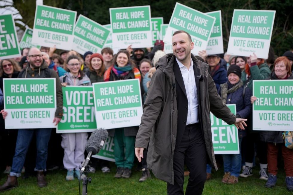 Zack Polanski will stand as the Green Party's candidate