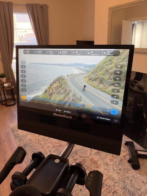 smart bike screen