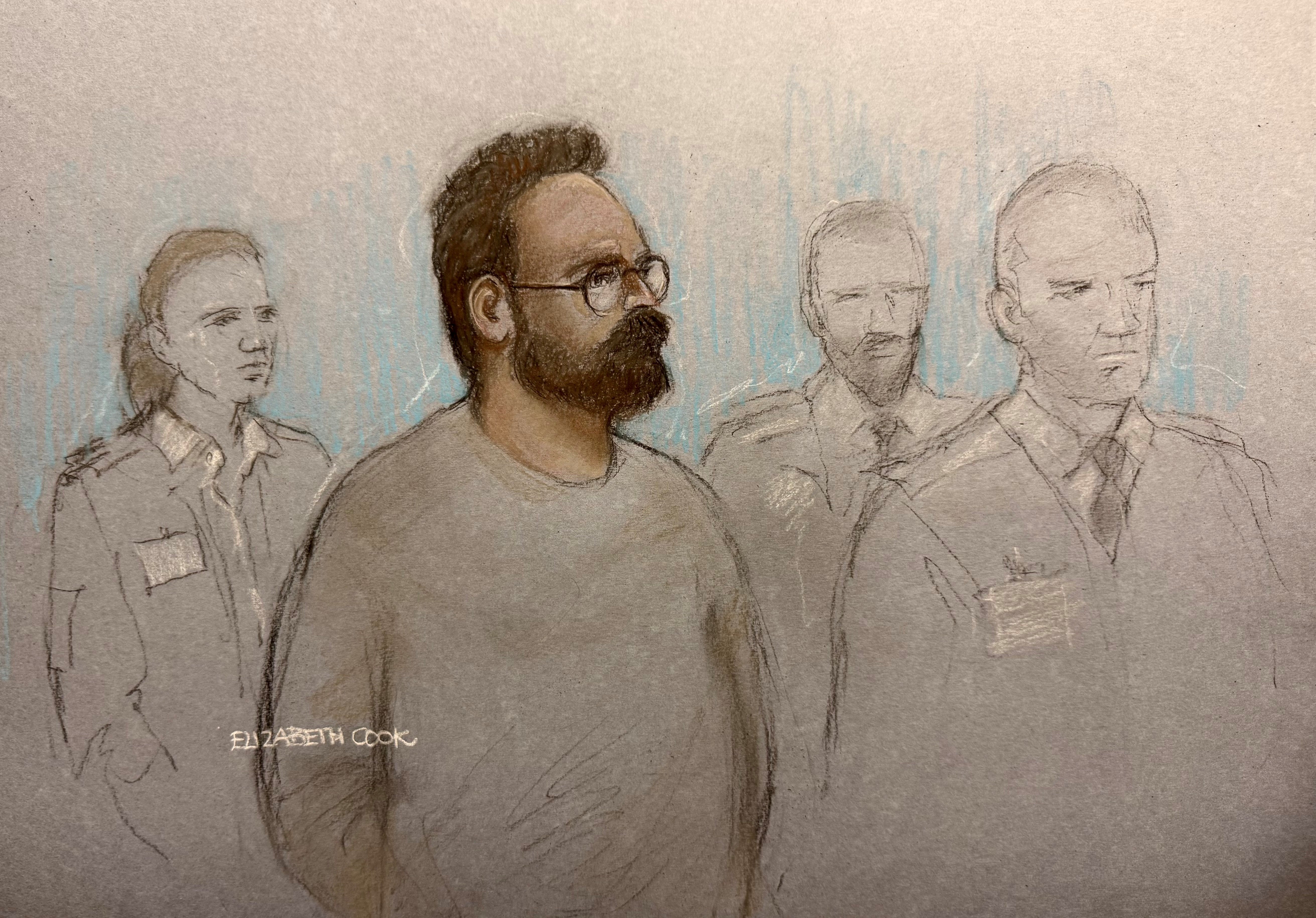 Mr Kerry spoke only to confirm his identity during the brief hearing