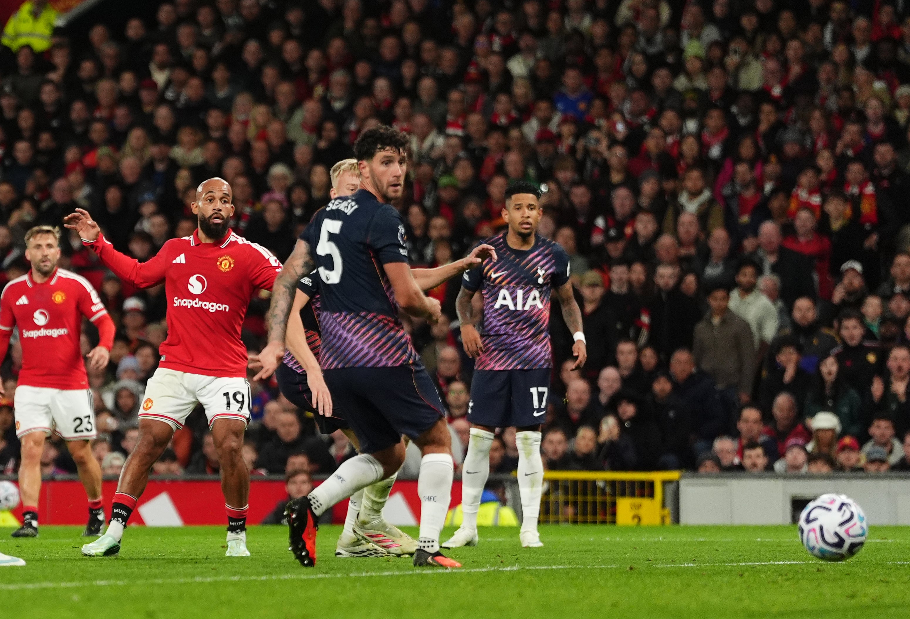 Bryan Mbeumo scored the opening goal for Manchester United