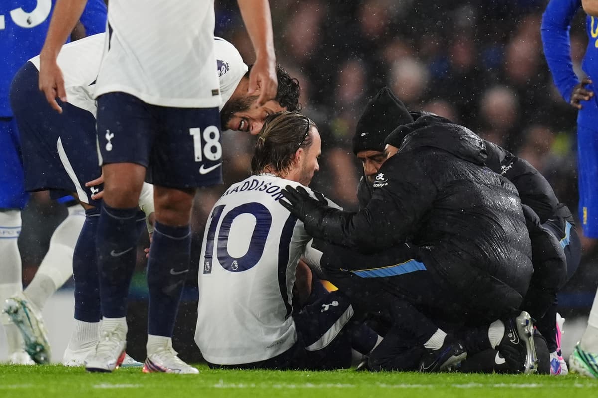 De Zerbi issues Maddison injury update after Tottenham blow - London Evening Standard