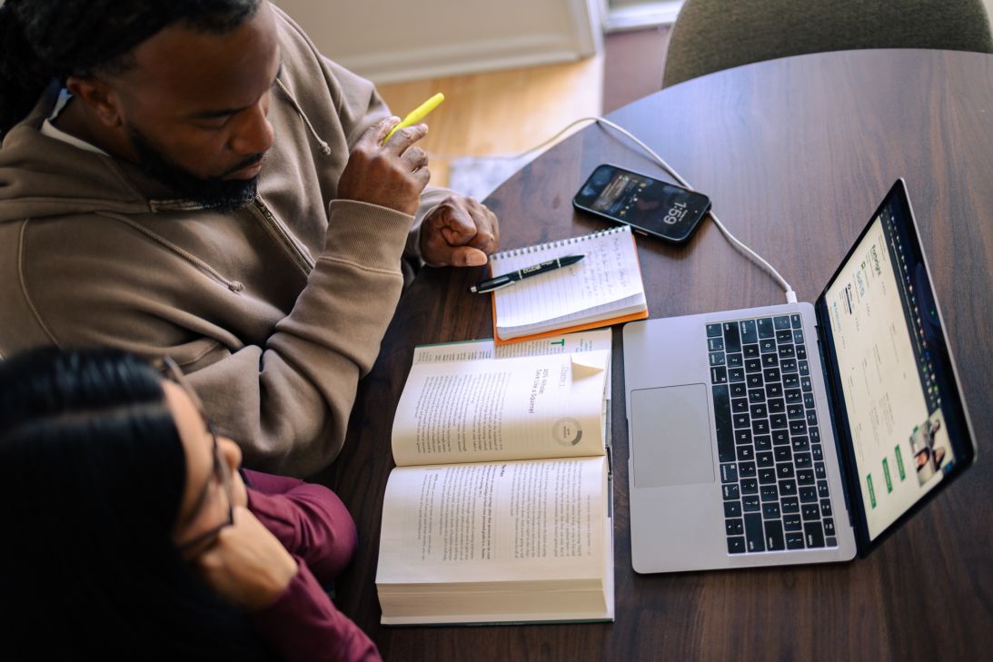 During a meeting with Tiffany, the Gordons used one of her books on budgeting as a reference.