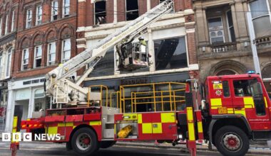 'Avoid area at all costs' warning after major fire above Escobar in Nottingham city centre