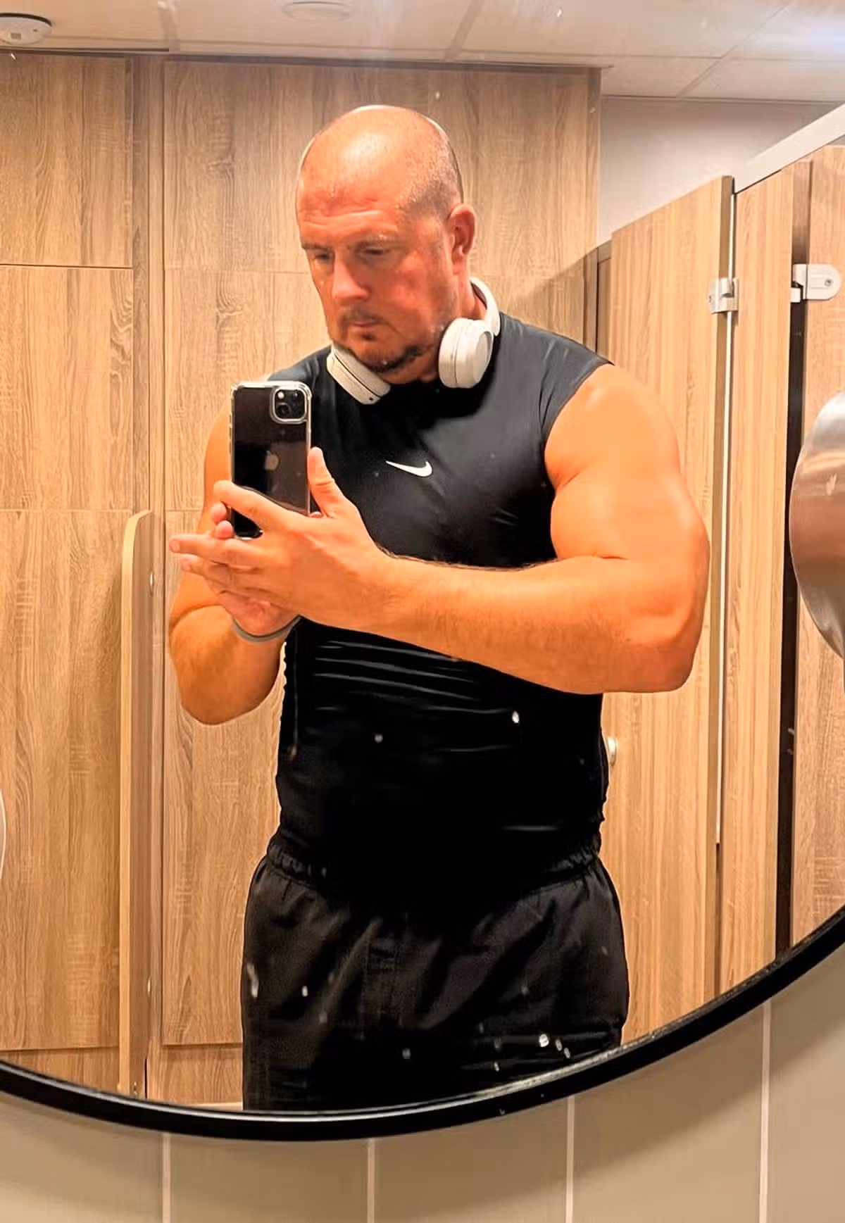 Nick Drane after his weight loss