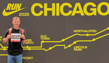 Chicagoans cheer on solo runner from the United Kingdom after social media plea – NBC Chicago